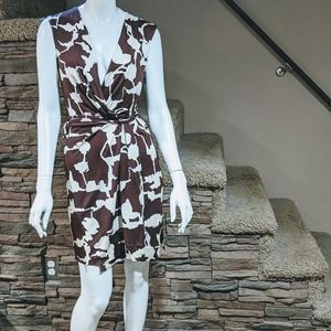 DVF 100% silk wrap dress 6